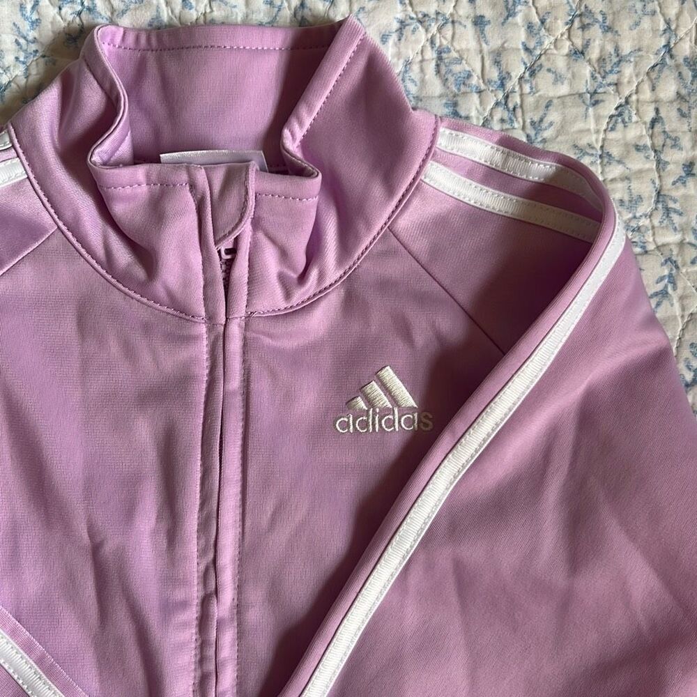 Adidas purple tracksuit set size 24 months - Picture 3 of 9